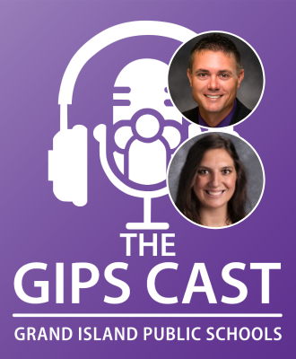  GIPS Cast podcast logo with headshots of Chris Ladwig & Kathryn Langrehr.